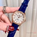 Omega DeVille Co-Axial Cscapement 34mm Watches Rose Gold Case